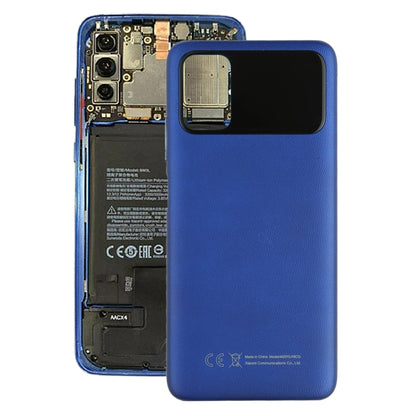 Original Battery Back Cover for Xiaomi Poco M3 M2010J19CG(Blue) - Back Cover by PMC Jewellery | Online Shopping South Africa | PMC Jewellery | Buy Now Pay Later Mobicred