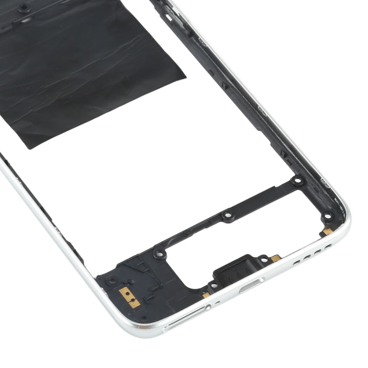 For OPPO Realme X7 Middle Frame Bezel Plate (White) - Frame Bezel Plate by PMC Jewellery | Online Shopping South Africa | PMC Jewellery | Buy Now Pay Later Mobicred