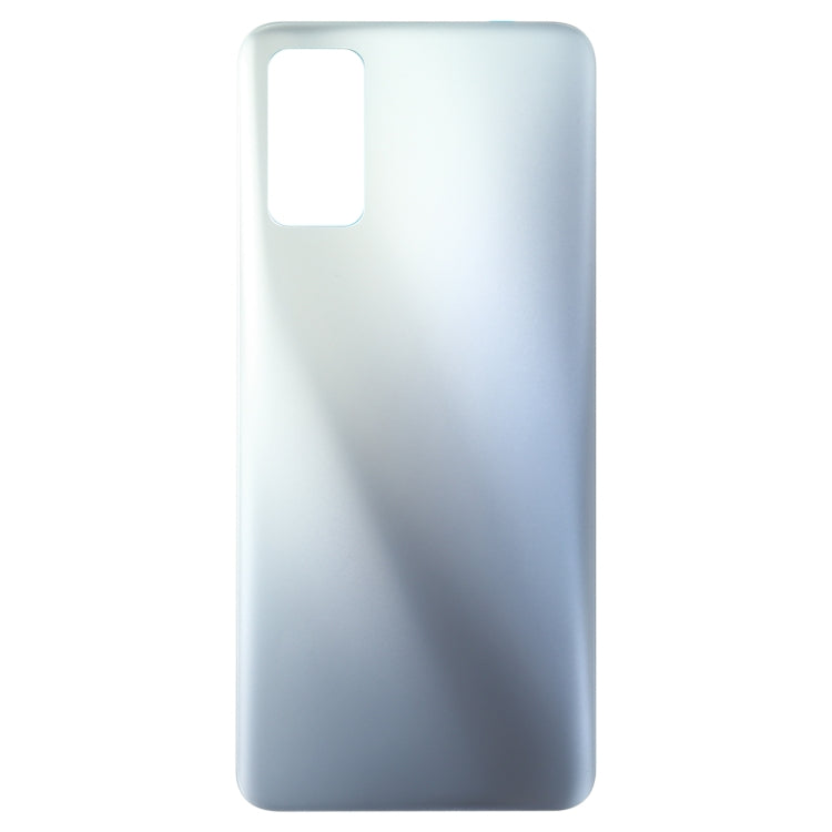 For OPPO Realme V15 / Realme X7 (India) RMX3029 Battery Back Cover (Silver) - Back Cover by PMC Jewellery | Online Shopping South Africa | PMC Jewellery | Buy Now Pay Later Mobicred