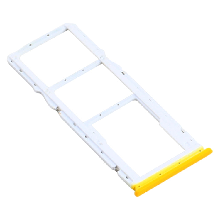 SIM Card Tray + SIM Card Tray + Micro SD Card Tray for Xiaomi Poco M3 M2010J19CG M2010J19CI (Yellow) - Card Tray by PMC Jewellery | Online Shopping South Africa | PMC Jewellery | Buy Now Pay Later Mobicred