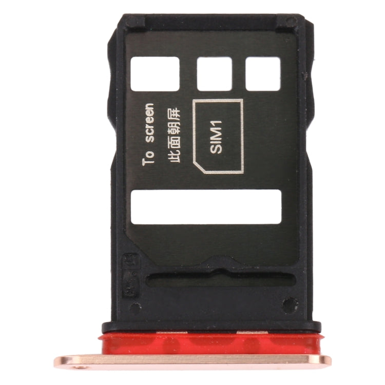 SIM Card Tray + SIM Card Tray for Honor V40 5G(Gold) - Card Socket by PMc TechLife | Online Shopping South Africa | PMc TechLife | Buy Now Pay Later Mobicred