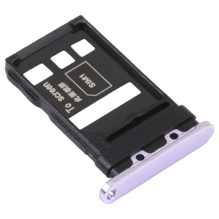 SIM Card Tray + SIM Card Tray for Huawei Nova 7 Pro 5G (Space Silver) - Card Socket by PMc TechLife | Online Shopping South Africa | PMc TechLife | Buy Now Pay Later Mobicred