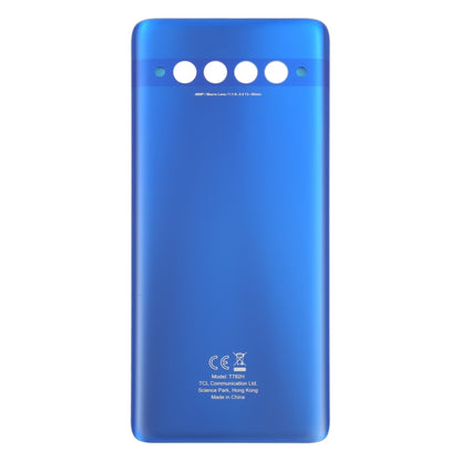 Original Battery Back Cover for TCL 10 Plus T782H(Blue) - For TCL by PMC Jewellery | Online Shopping South Africa | PMC Jewellery | Buy Now Pay Later Mobicred