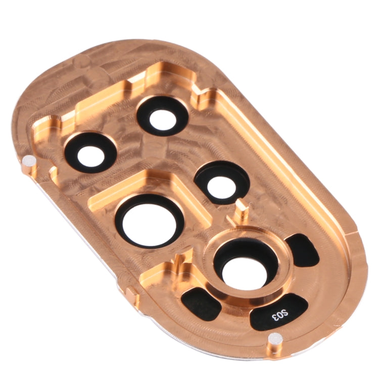 For Huawei Nova 8 5G  10pcs Camera Lens Cover (Gold) - Camera by PMC Jewellery | Online Shopping South Africa | PMC Jewellery | Buy Now Pay Later Mobicred