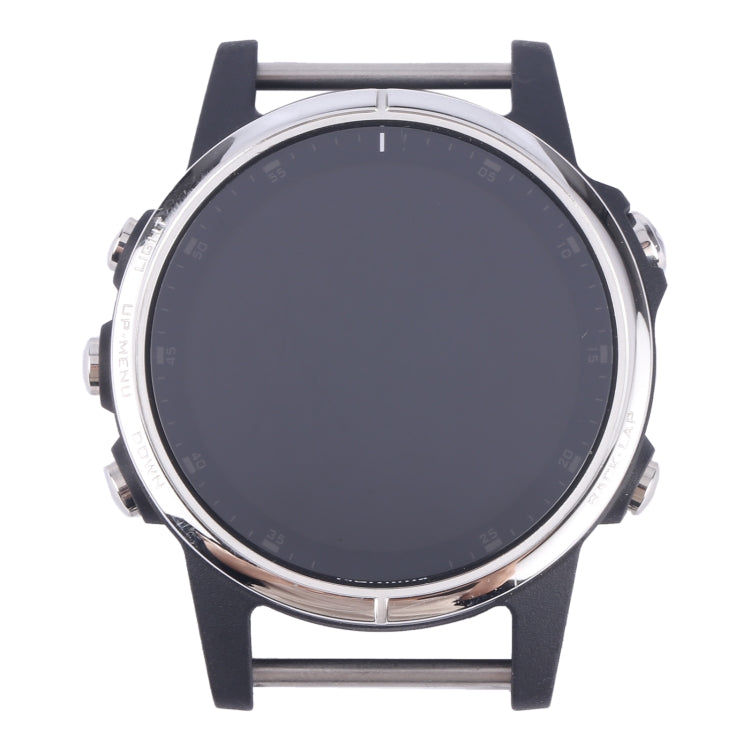 LCD Screen and Digitizer Full Assembly With Frame for Garmin Fenix 5S Plus Sapphire Version(Silver) - For Garmin by PMC TechLife | Online Shopping South Africa | PMC TechLife