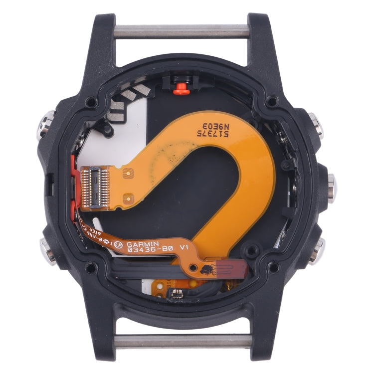 LCD Screen and Digitizer Full Assembly With Frame for Garmin Fenix 5S Plus Sapphire Version(Silver) - For Garmin by PMC TechLife | Online Shopping South Africa | PMC TechLife
