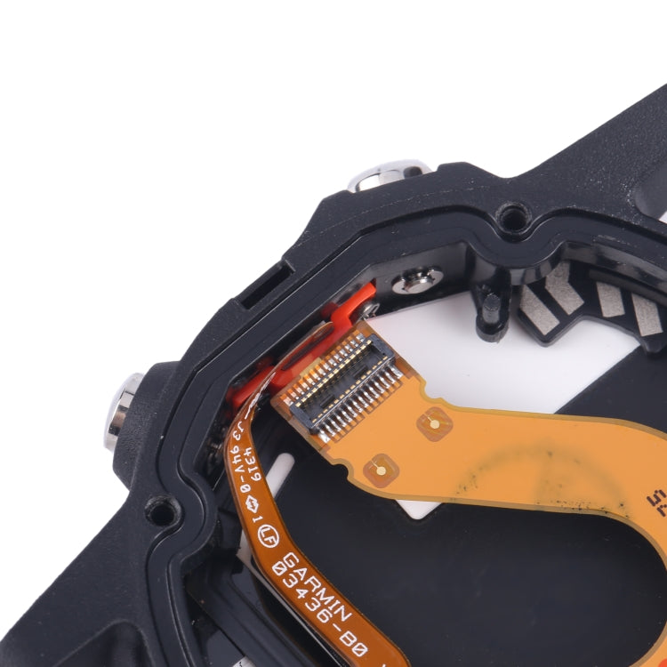 LCD Screen and Digitizer Full Assembly With Frame for Garmin Fenix 5S Plus Sapphire Version(Silver) - For Garmin by PMC TechLife | Online Shopping South Africa | PMC TechLife