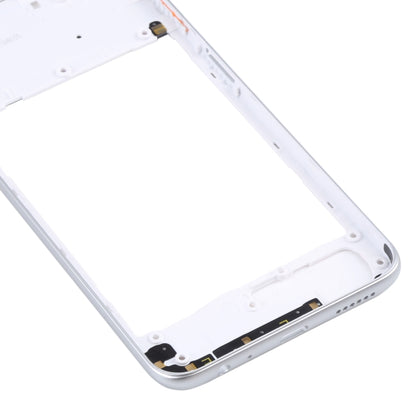 For Samsung Galaxy A22 5G  Middle Frame Bezel Plate (White) - Frame Bezel Plate by PMC Jewellery | Online Shopping South Africa | PMC Jewellery | Buy Now Pay Later Mobicred