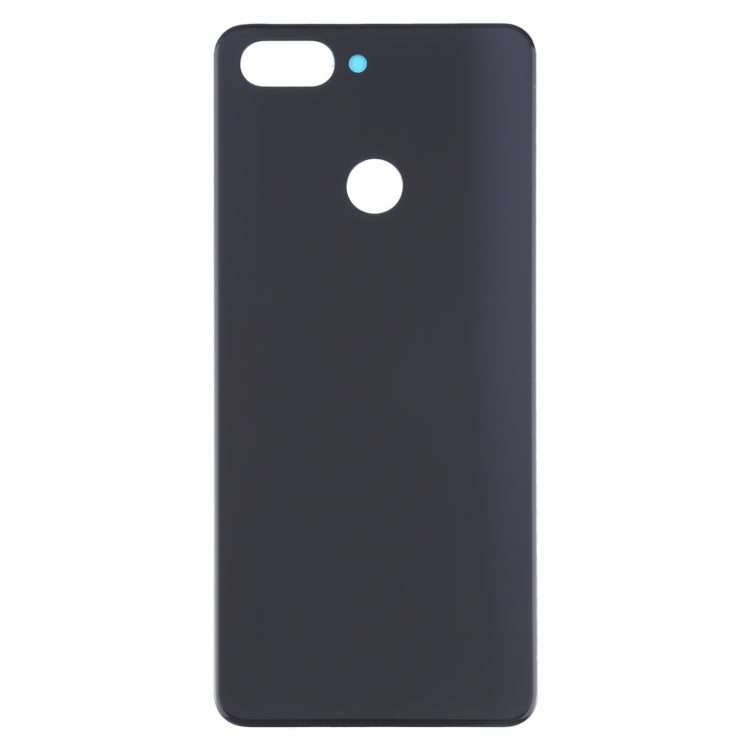 Glass Battery Back Cover for ZTE Blade V9(Black) - For ZTE by PMC Jewellery | Online Shopping South Africa | PMC Jewellery | Buy Now Pay Later Mobicred