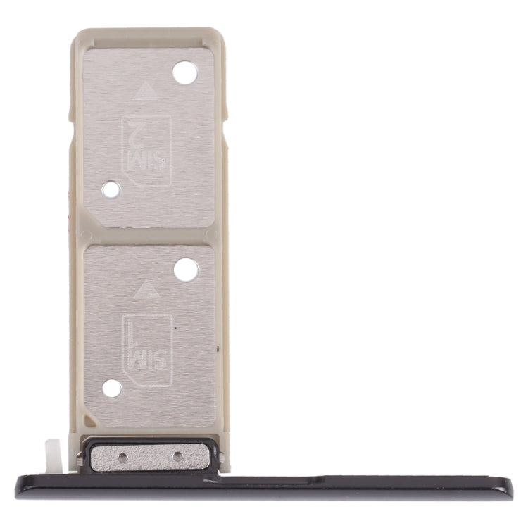 SIM Card Tray + SIM Card Tray for Sony Xperia XA2 Plus (Black) - Card Tray by PMC TechLife | Online Shopping South Africa | PMC TechLife | Buy Now Pay Later Mobicred