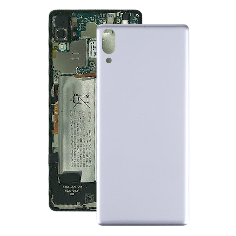 Battery Back Cover for Sony Xperia L3(Silver) - Back Cover by PMC Jewellery | Online Shopping South Africa | PMC Jewellery | Buy Now Pay Later Mobicred
