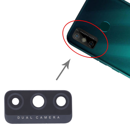 For Tecno Spark 6 Go KE5j, KE5k 10pcs Back Camera Lens - Camera Parts by PMC Jewellery | Online Shopping South Africa | PMC Jewellery