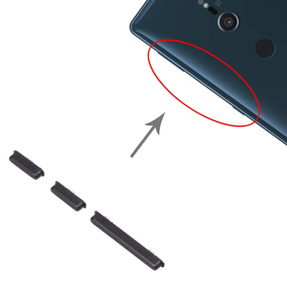 Power Button and Volume Control Button for Sony Xperia XZ2 Compact (Black) - Others by PMC Jewellery | Online Shopping South Africa | PMC Jewellery | Buy Now Pay Later Mobicred