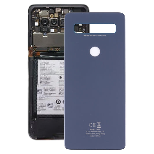 Original Battery Back Cover for TCL 10 SE T766H_EEA(Blue) - For TCL by PMC Jewellery | Online Shopping South Africa | PMC Jewellery | Buy Now Pay Later Mobicred