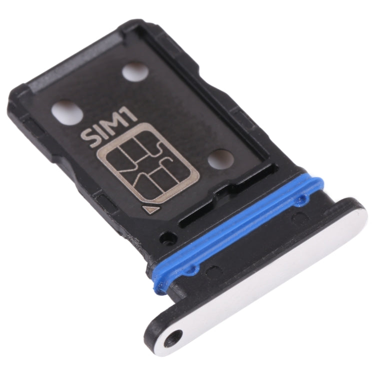For vivo X70 V2133A V2104 SIM Card Tray + SIM Card Tray (Silver) - Card Socket by PMc TechLife | Online Shopping South Africa | PMc TechLife | Buy Now Pay Later Mobicred