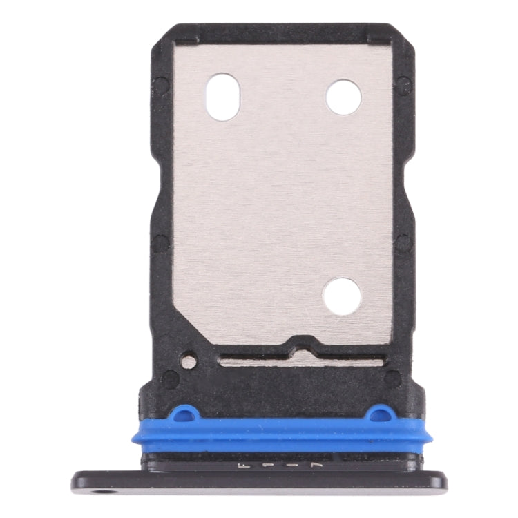 For vivo iQOO 8 Pro SIM Card Tray + SIM Card Tray (Black) - Card Tray by PMc TechLife | Online Shopping South Africa | PMc TechLife | Buy Now Pay Later Mobicred