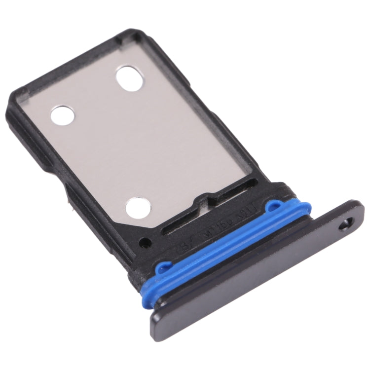 For vivo iQOO 8 Pro SIM Card Tray + SIM Card Tray (Black) - Card Tray by PMc TechLife | Online Shopping South Africa | PMc TechLife | Buy Now Pay Later Mobicred