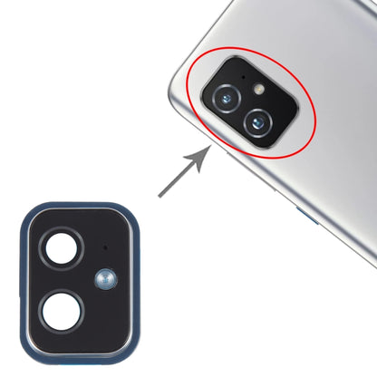 For Asus Zenfone 8 ZS 590KS-2A007EU I006D Camera Lens Cover (Silver) - Camera by PMC Jewellery | Online Shopping South Africa | PMC Jewellery