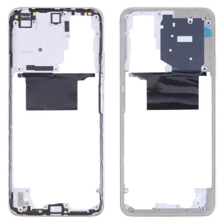 Middle Frame Bezel Plate for Xiaomi Redmi Note 11/Redmi Note 11S(White) - Frame Bezel Plate by PMC Jewellery | Online Shopping South Africa | PMC Jewellery | Buy Now Pay Later Mobicred