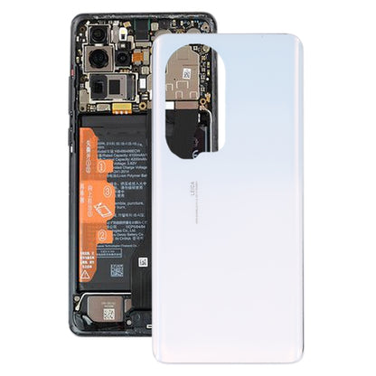 Battery Back Cover for Huawei P50 Pro(White) - Back Cover by PMC Jewellery | Online Shopping South Africa | PMC Jewellery | Buy Now Pay Later Mobicred