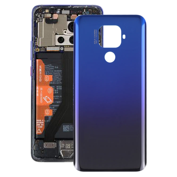 Battery Back Cover for Huawei Mate 30 Lite(Blue) - Back Cover by PMC Jewellery | Online Shopping South Africa | PMC Jewellery | Buy Now Pay Later Mobicred