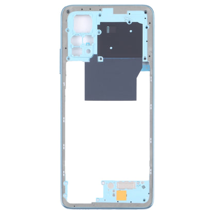Middle Frame Bezel Plate for Xiaomi Poco X4 Pro 5G/Redmi Note 11E Pro(Blue) - Frame Bezel Plate by PMC Jewellery | Online Shopping South Africa | PMC Jewellery | Buy Now Pay Later Mobicred