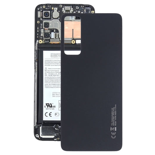 Battery Back Cover for TCL 30/30+(Black) - For TCL by PMC Jewellery | Online Shopping South Africa | PMC Jewellery | Buy Now Pay Later Mobicred