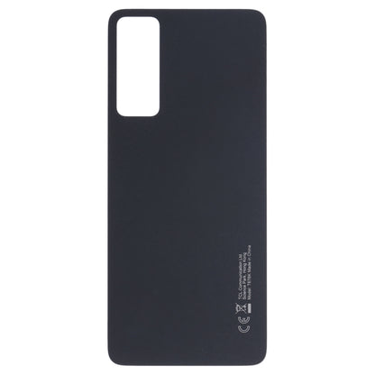 Battery Back Cover for TCL 30/30+(Black) - For TCL by PMC Jewellery | Online Shopping South Africa | PMC Jewellery | Buy Now Pay Later Mobicred