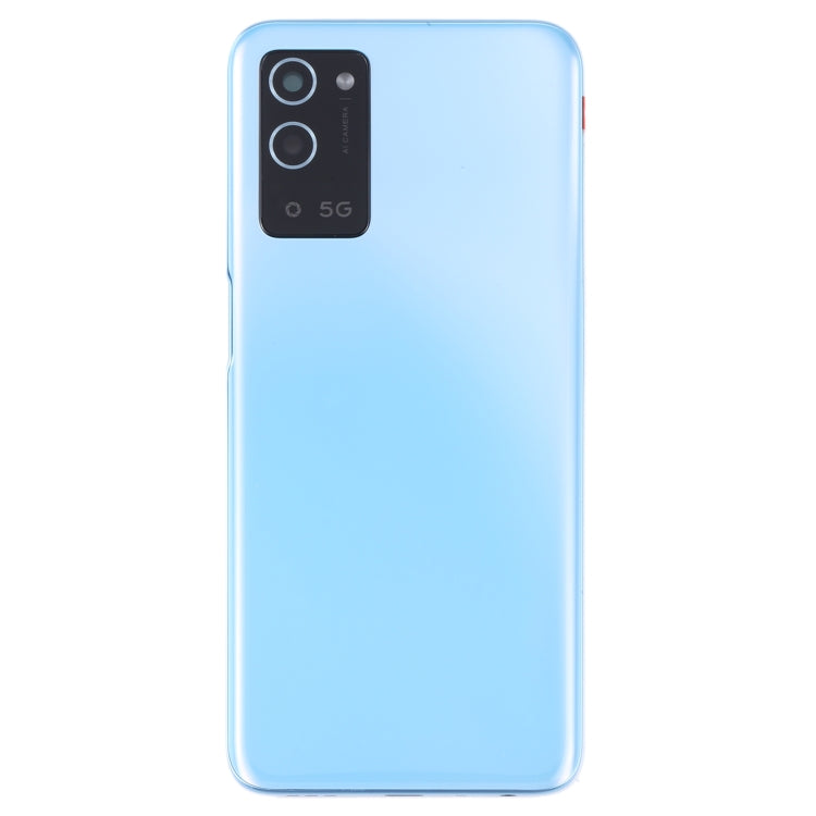 For OPPO A56 5G Battery Back Cover with Middle Frame (Blue) - Back Cover by PMC Jewellery | Online Shopping South Africa | PMC Jewellery | Buy Now Pay Later Mobicred