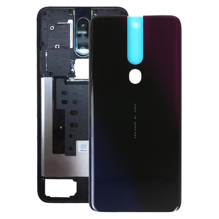 Original Battery Back Cover for OPPO F11 Pro(Purple) - Back Cover by PMC Jewellery | Online Shopping South Africa | PMC Jewellery | Buy Now Pay Later Mobicred