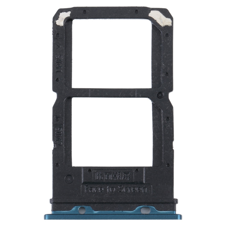 For OPPO Reno SIM Card Tray + SIM / Micro SD Card Tray (Green) - Card Socket by PMc TechLife | Online Shopping South Africa | PMc TechLife | Buy Now Pay Later Mobicred