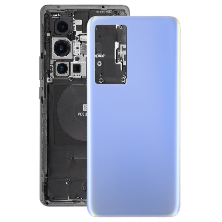 For vivo X70 OEM Glass Battery Back Cover(Aurora Blue) - Back Cover by PMC Jewellery | Online Shopping South Africa | PMC Jewellery