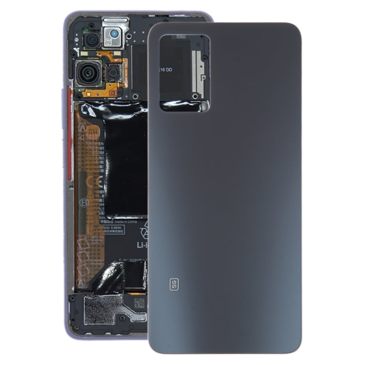 For Xiaomi 11i Glass Battery Back Cover(Black) - Back Cover by PMC TechLife | Online Shopping South Africa | PMC TechLife