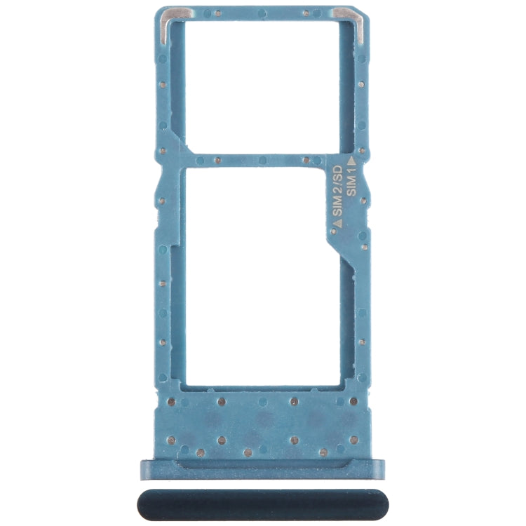 For Nokia X20 Original SIM + SIM / Micro SD Card Tray (Blue) - Card Tray by PMC Jewellery | Online Shopping South Africa | PMC Jewellery