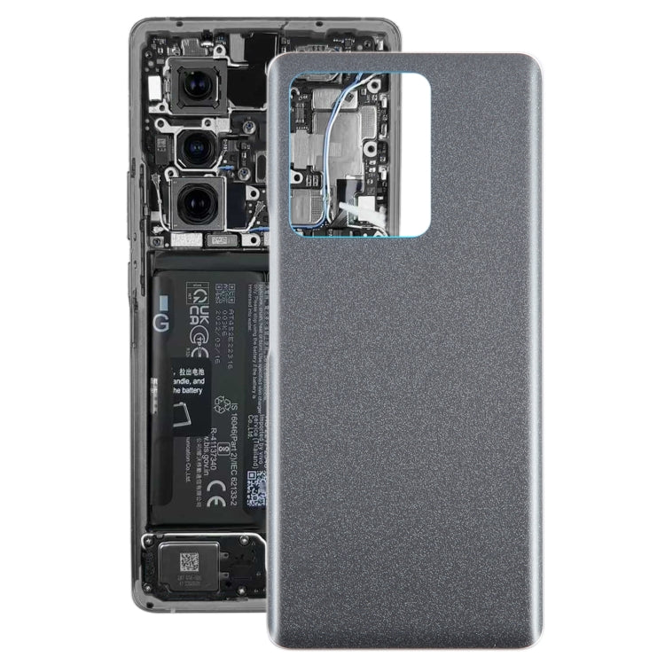 For vivo S16 OEM Glass Material Battery Back Cover(Black) - Back Cover by PMC TechLife | Online Shopping South Africa | PMC TechLife | Buy Now Pay Later Mobicred