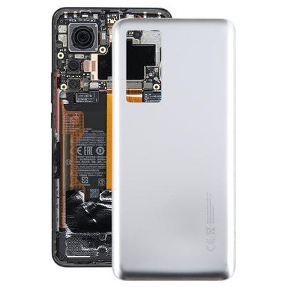 For Xiaomi 12T Pro OEM Glass Material Battery Back Cover(White) - Back Cover by PMC Jewellery | Online Shopping South Africa | PMC Jewellery | Buy Now Pay Later Mobicred