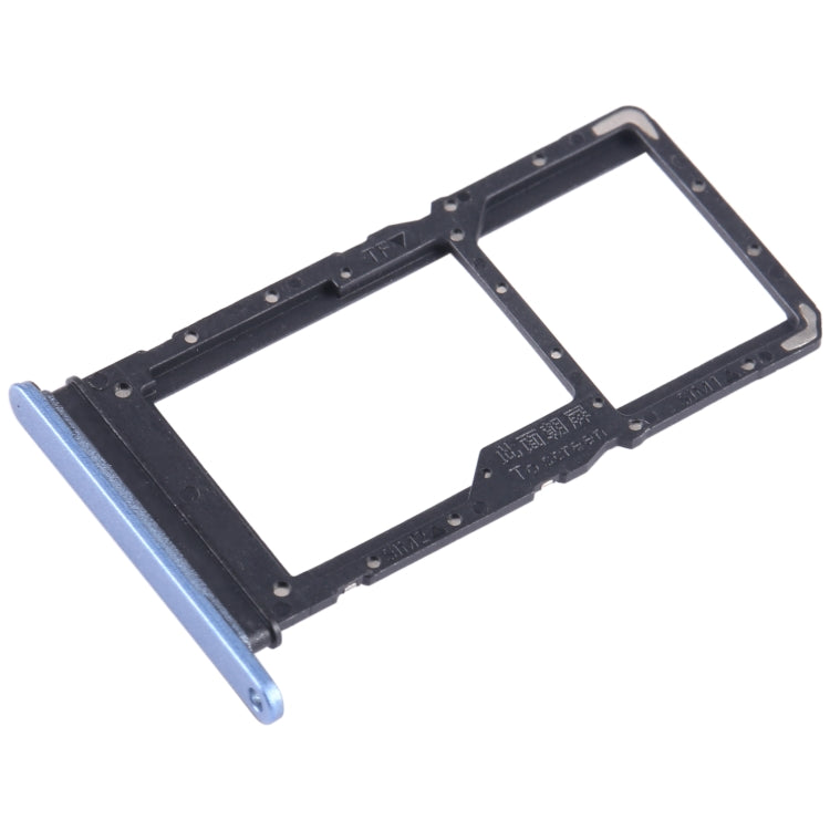 For Honor Play 30 SIM + SIM / Micro SD Card Tray (Blue) - Card Socket by PMc TechLife | Online Shopping South Africa | PMc TechLife | Buy Now Pay Later Mobicred