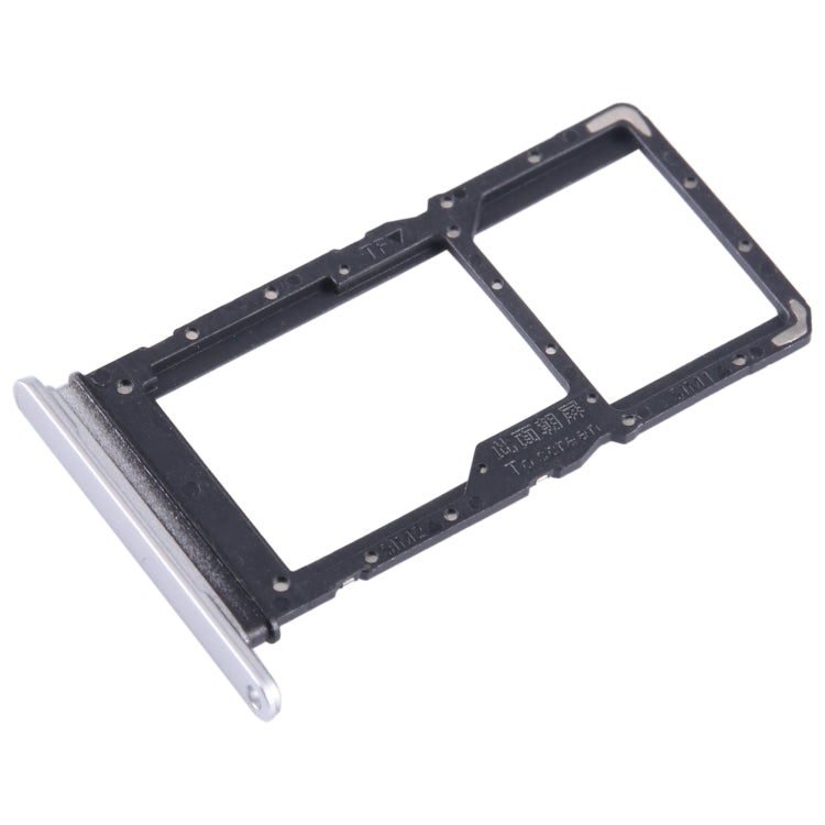 For Honor Play 30 SIM + SIM / Micro SD Card Tray (Silver) - Card Socket by PMc TechLife | Online Shopping South Africa | PMc TechLife | Buy Now Pay Later Mobicred