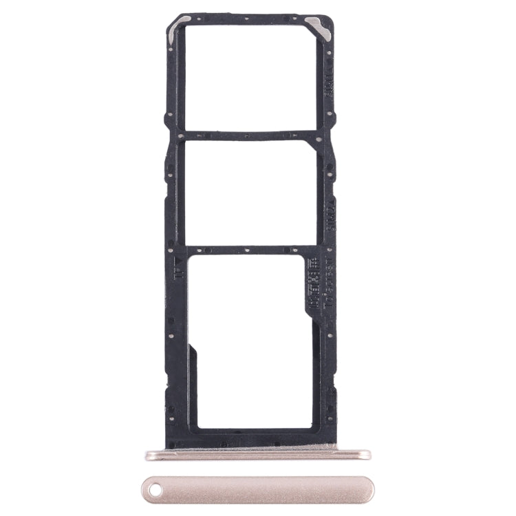 For Honor 20 SE SIM + SIM + Micro SD Card Tray (Gold) - Card Socket by PMc TechLife | Online Shopping South Africa | PMc TechLife | Buy Now Pay Later Mobicred