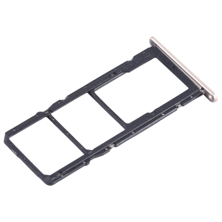 For Honor 20 SE SIM + SIM + Micro SD Card Tray (Gold) - Card Socket by PMc TechLife | Online Shopping South Africa | PMc TechLife | Buy Now Pay Later Mobicred