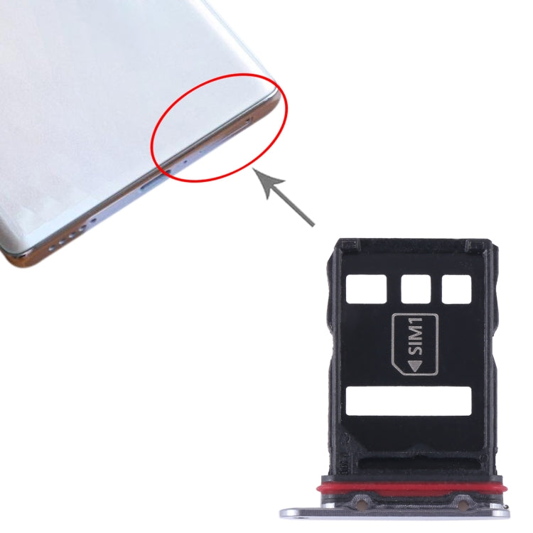 For Honor Magic5 Pro SIM + NM Card Tray (Black) - Card Socket by PMc TechLife | Online Shopping South Africa | PMc TechLife | Buy Now Pay Later Mobicred