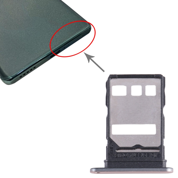 For Honor X40 SIM Card Tray (Gold) - Card Socket by PMc TechLife | Online Shopping South Africa | PMc TechLife | Buy Now Pay Later Mobicred