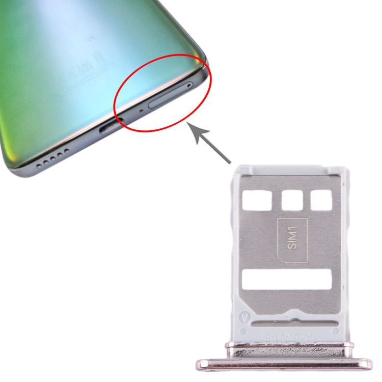 For Honor X9 SIM Card Tray (Pink) - Card Socket by PMc TechLife | Online Shopping South Africa | PMc TechLife | Buy Now Pay Later Mobicred