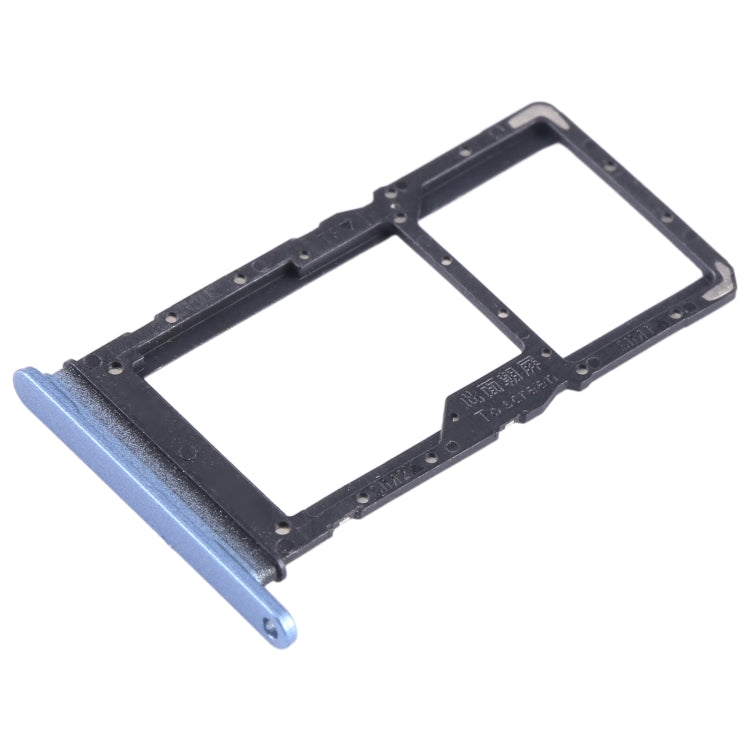 For Honor X5 SIM + SIM / Micro SD Card Tray (Blue) - Card Socket by PMc TechLife | Online Shopping South Africa | PMc TechLife | Buy Now Pay Later Mobicred