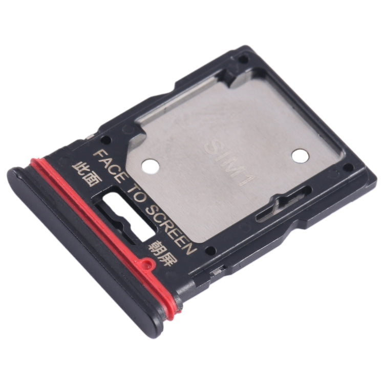 For Xiaomi Poco X4 GT SIM Card Tray + SIM Card Tray / Micro SD Card Tray (Black) - Card Tray by PMC TechLife | Online Shopping South Africa | PMC TechLife