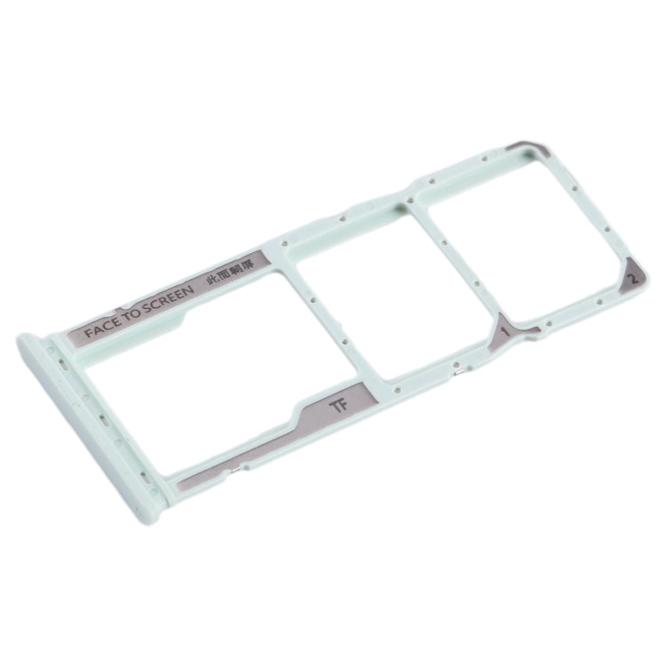 For Xiaomi Redmi A2 SIM Card Tray + SIM Card Tray + Micro SD Card Tray (Green) - Card Tray by PMC TechLife | Online Shopping South Africa | PMC TechLife