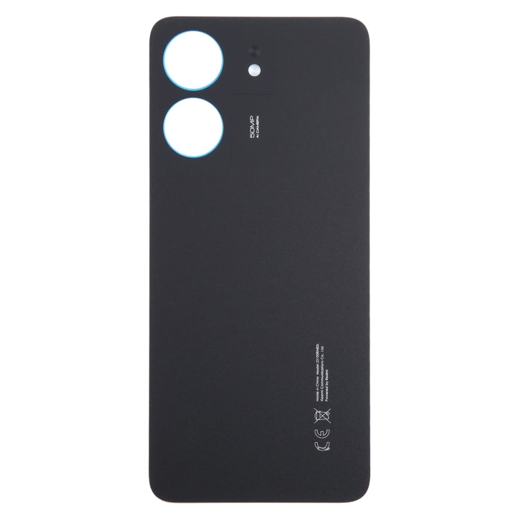 For Xiaomi Redmi 13C Original Battery Back Cover(Black) - Back Cover by PMC Jewellery | Online Shopping South Africa | PMC Jewellery