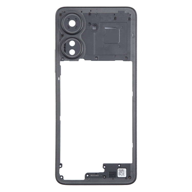 For Xiaomi Redmi 13C Original Middle Frame Bezel Plate (Black) - Frame Bezel Plate by PMC Jewellery | Online Shopping South Africa | PMC Jewellery