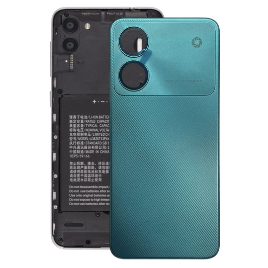 Battery Back Cover for ZTE Blade A34(Blue) - For ZTE by PMC Jewellery | Online Shopping South Africa | PMC Jewellery