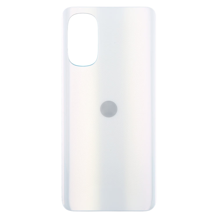 For Motorola Moto G82 Original Battery Back Cover(White) - Back Cover by PMC Jewellery | Online Shopping South Africa | PMC Jewellery